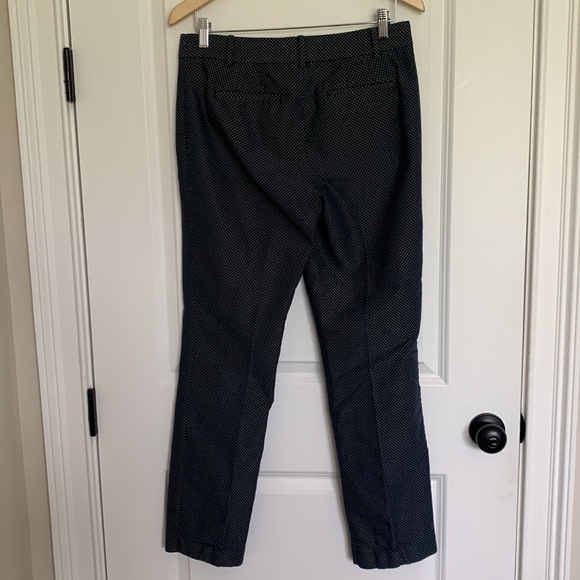 Talbots Women’s Newport Patterned Dress Pants Navy 6 - Picture 4 of 7